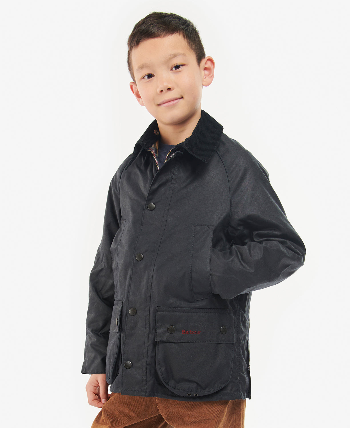 Barbour Boys Large Bedale Wax