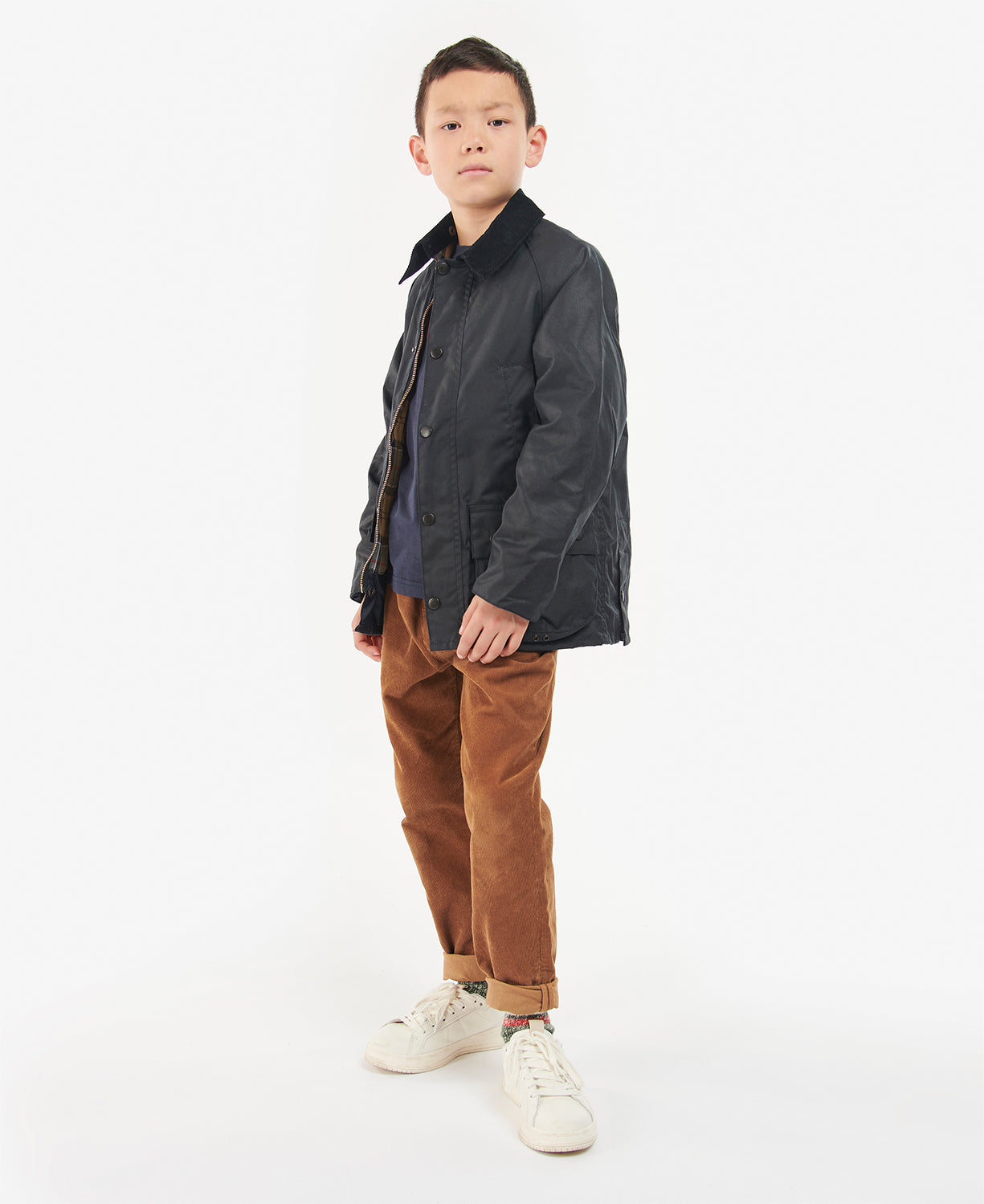 Barbour Boys Large Bedale Wax