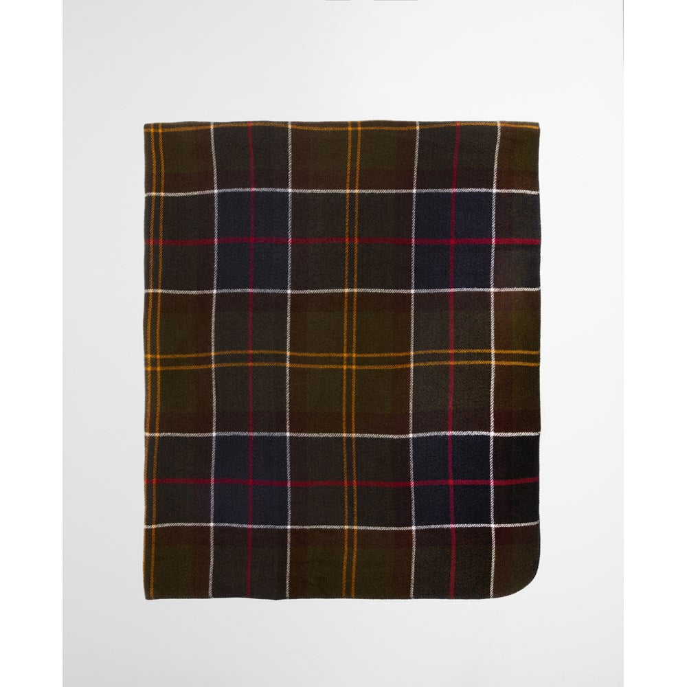 Barbour Dog Tartan Blanket