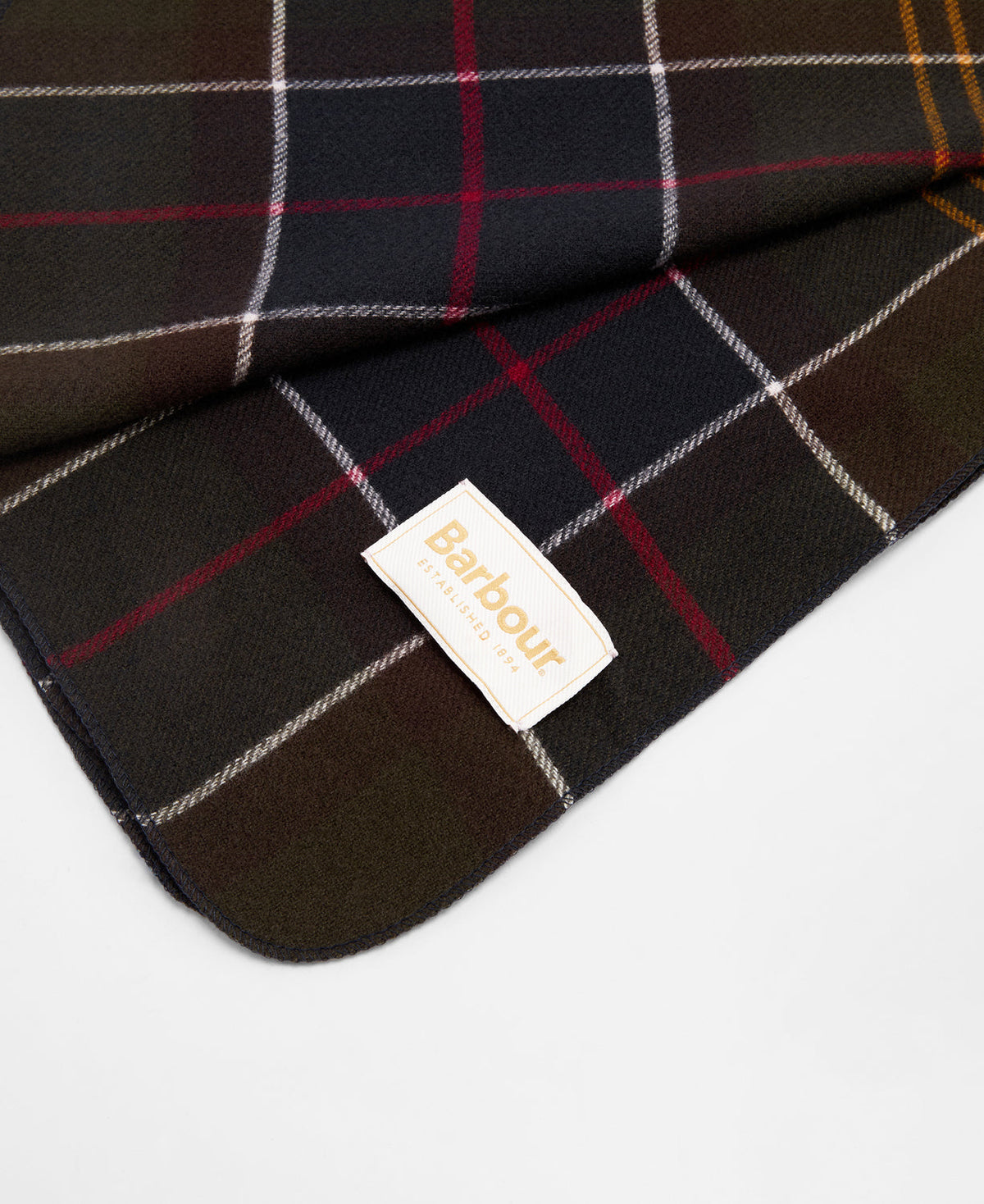 Barbour Dog Tartan Blanket