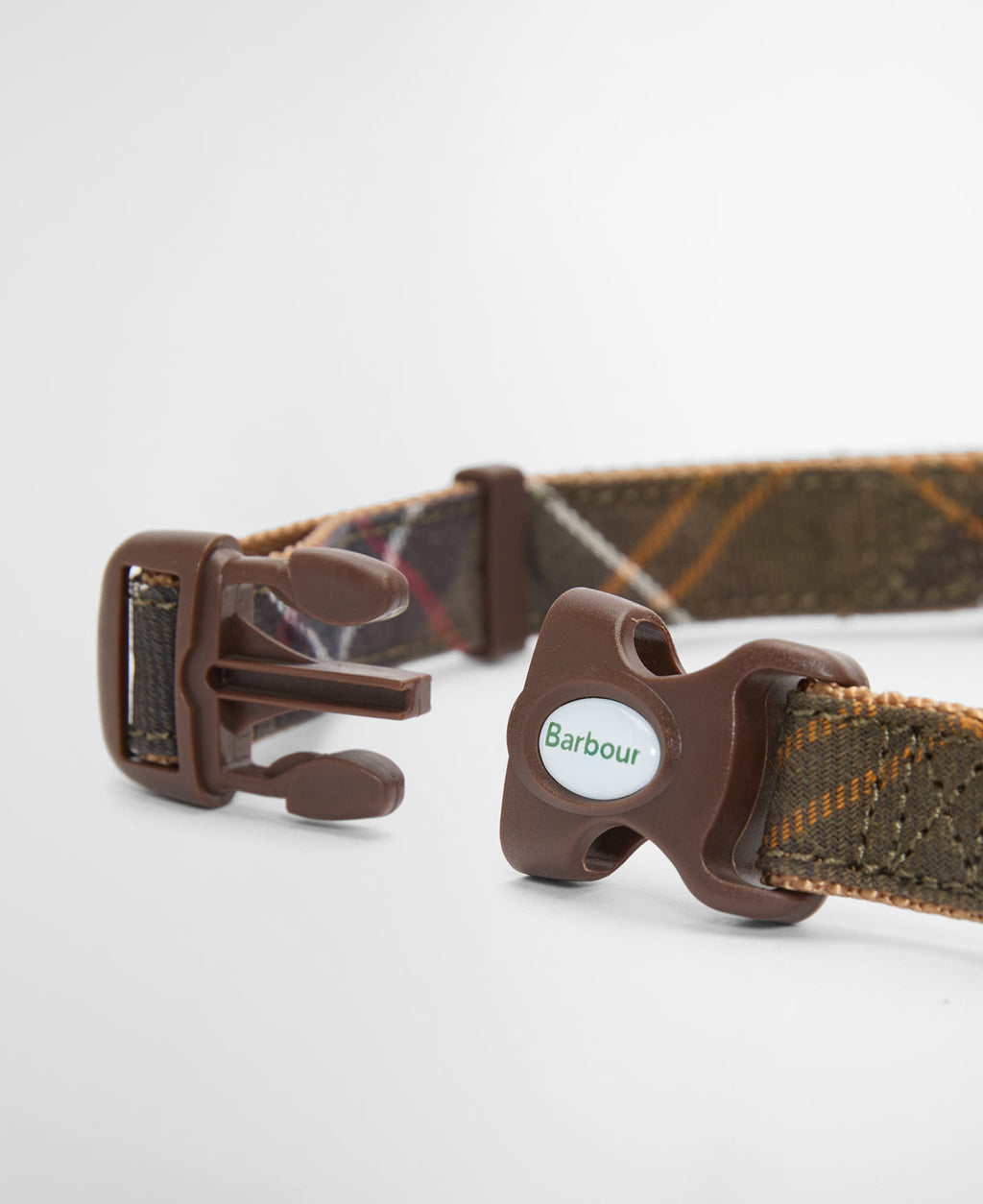 Barbour Tartan & Webbing Dog Collar