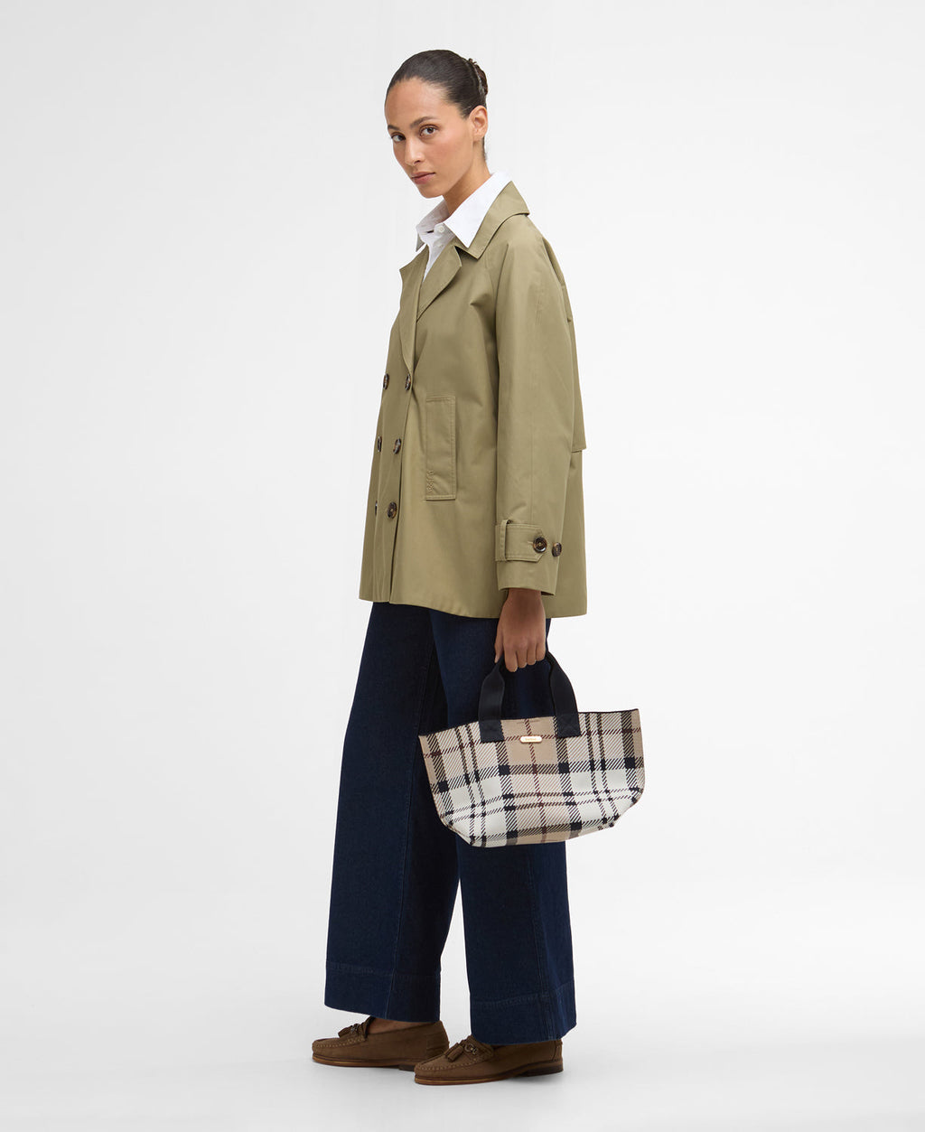 Barbour Layla Tartan Mini Tote Bag