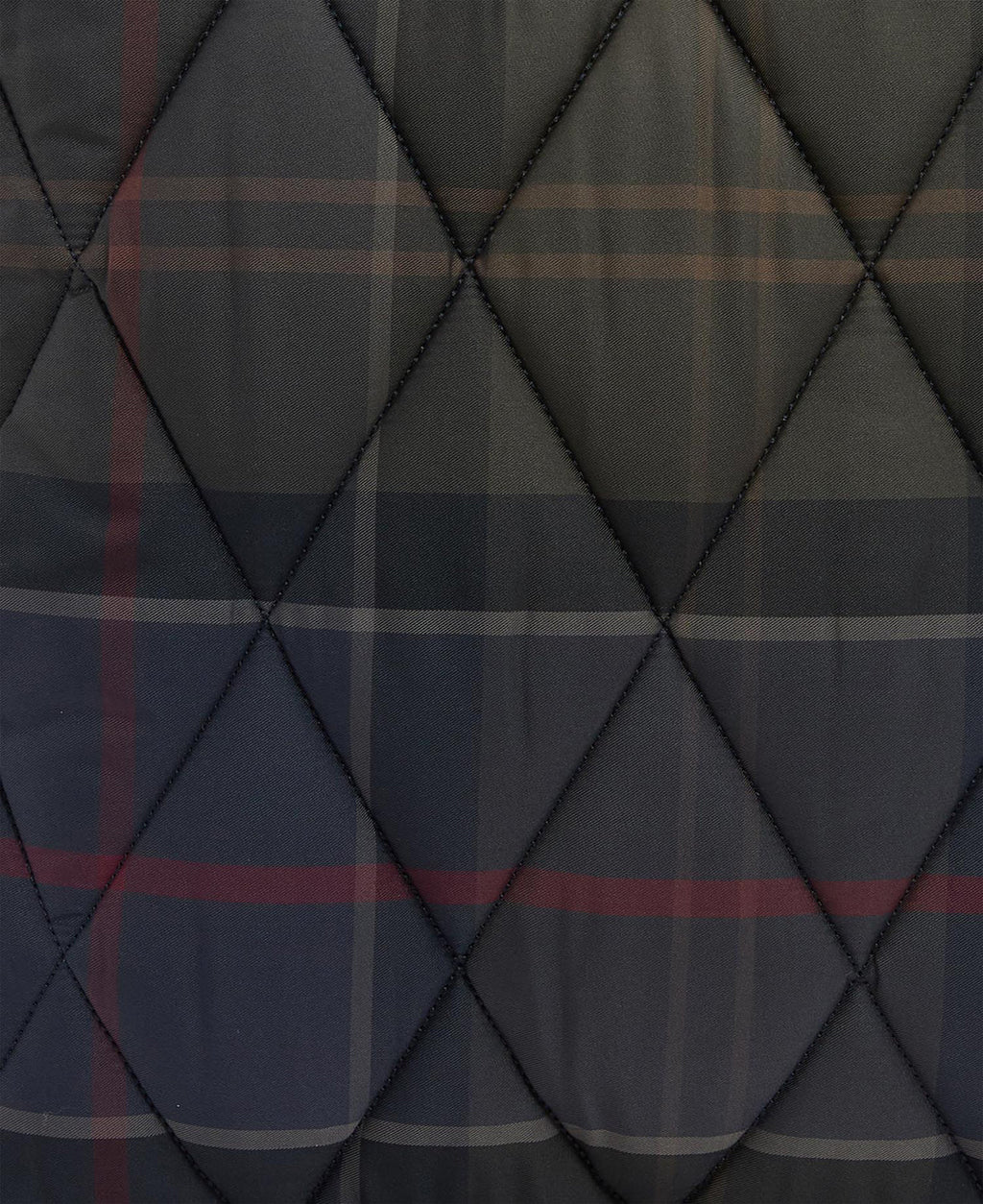 Barbour Tartan Arlene Quilted Tote Bag