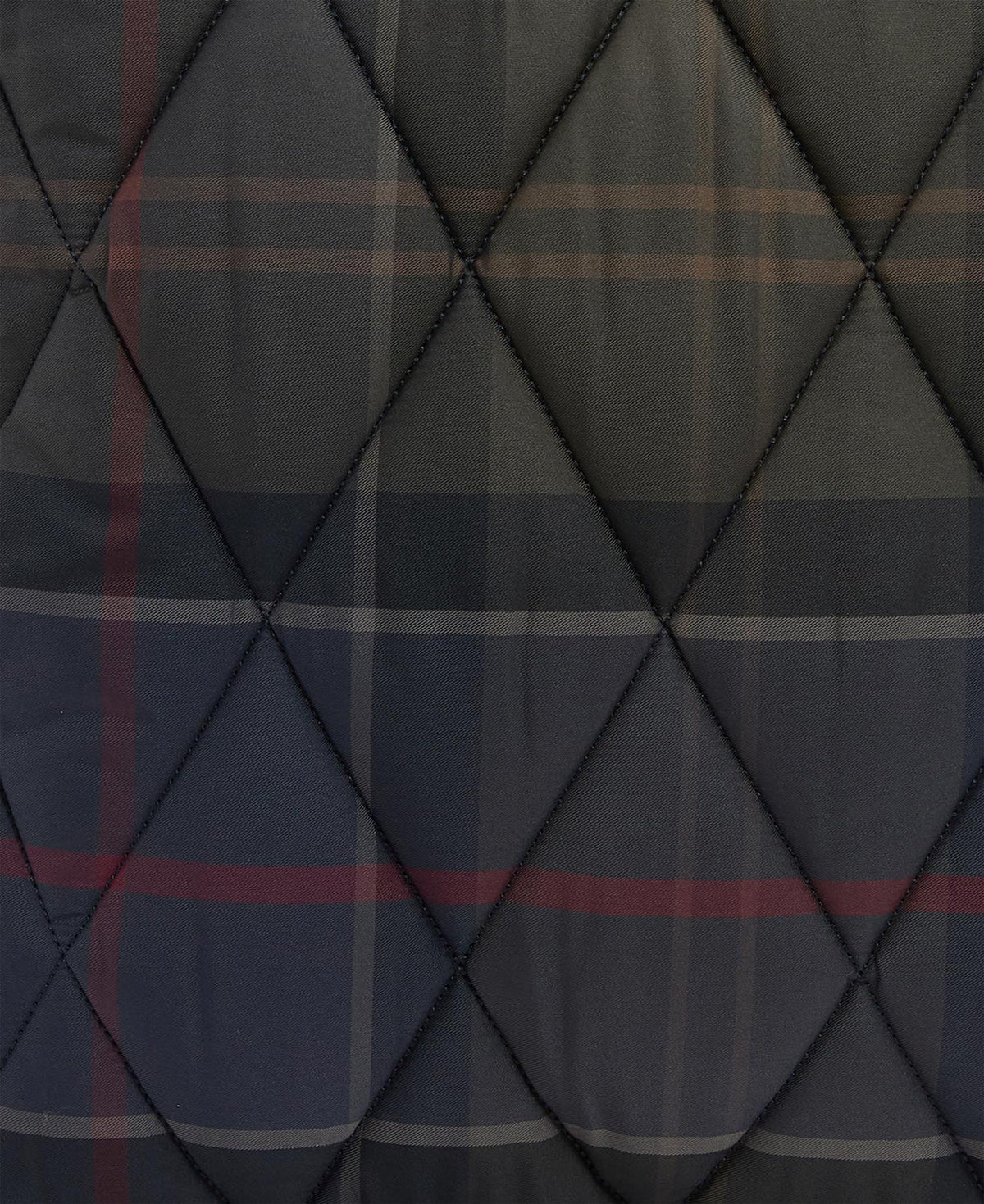 Barbour Tartan Arlene Quilted Tote Bag