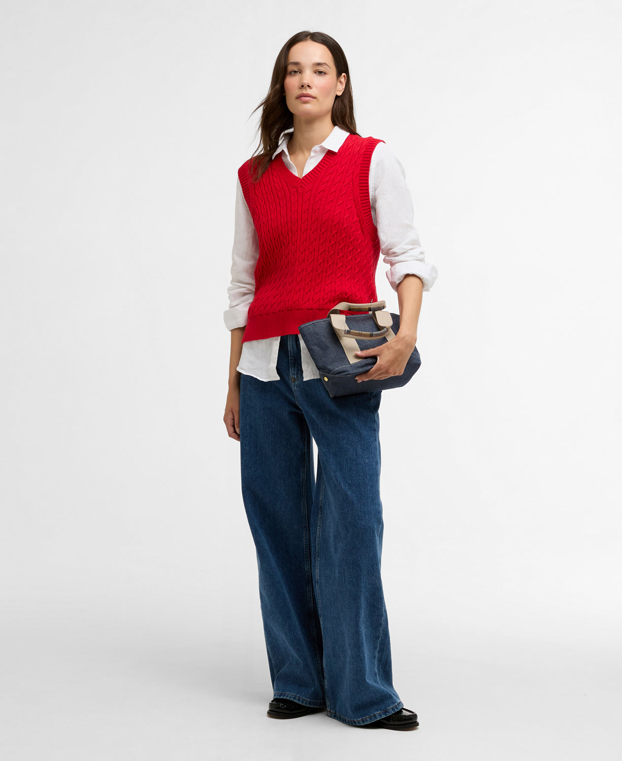 Barbour Hartland Sleeveless Knitted Jumper