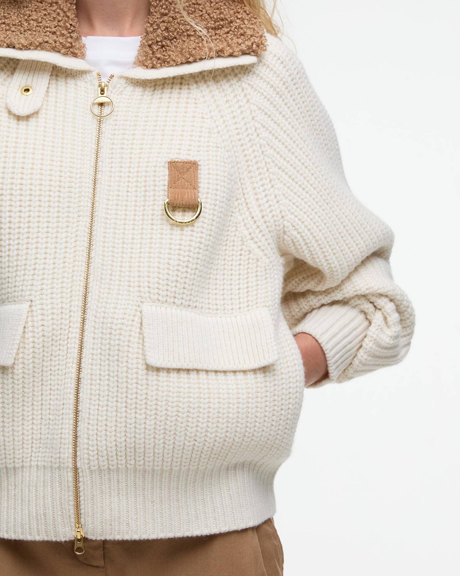 Barbour Marla Knitted Bomber
