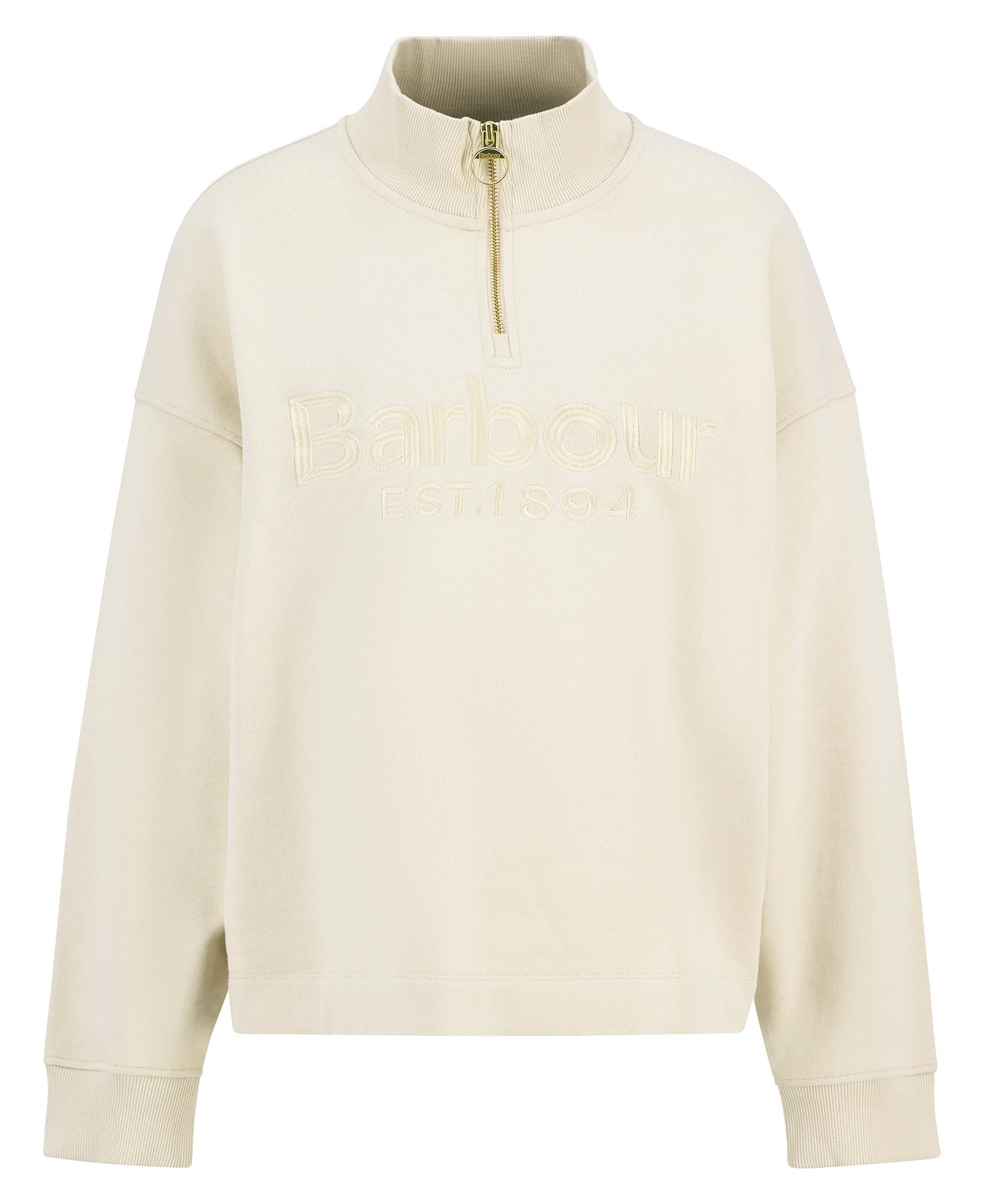 Barbour Sara Half Zip Sweatshirt