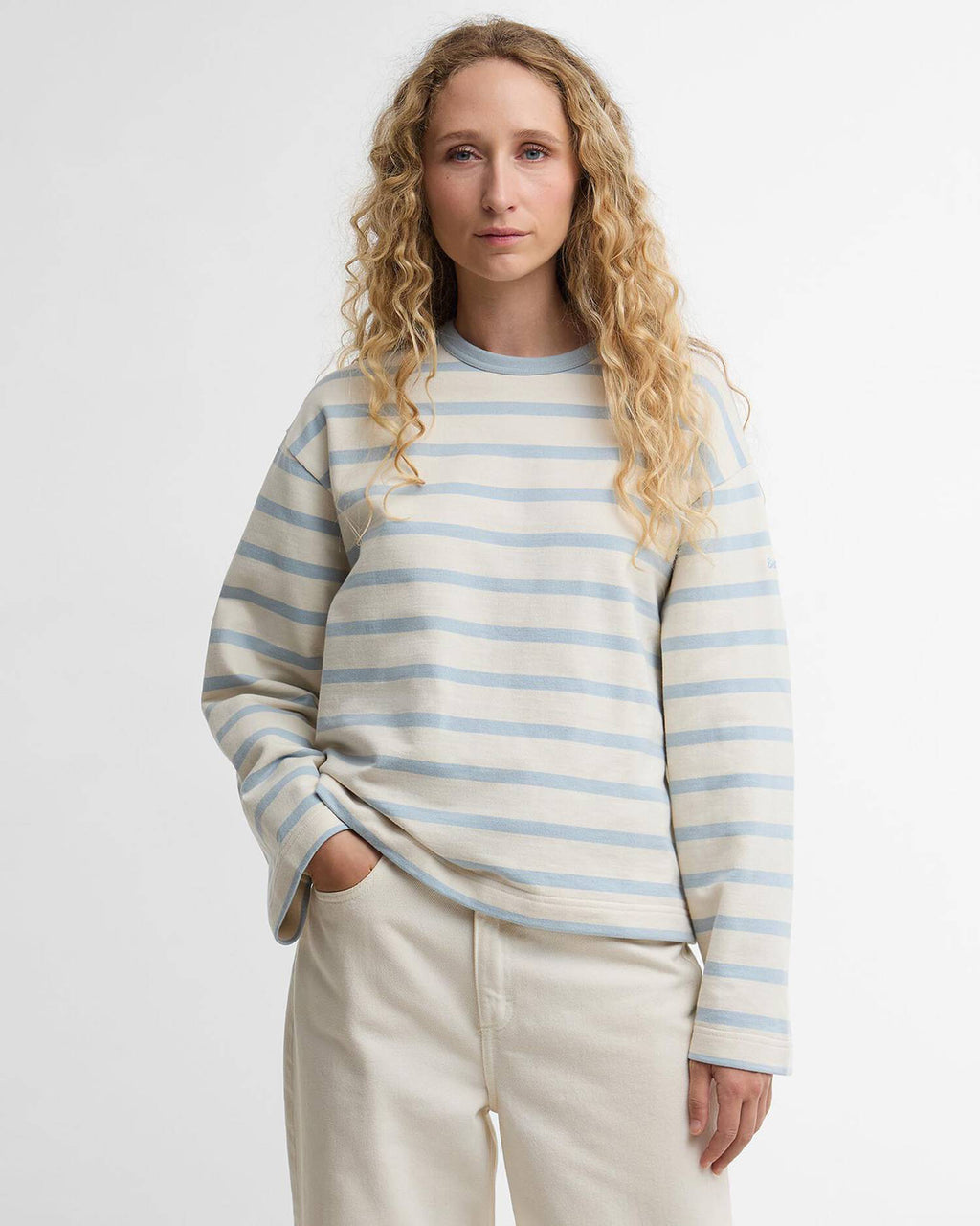 Barbour Fawley Striped Sweatshirt