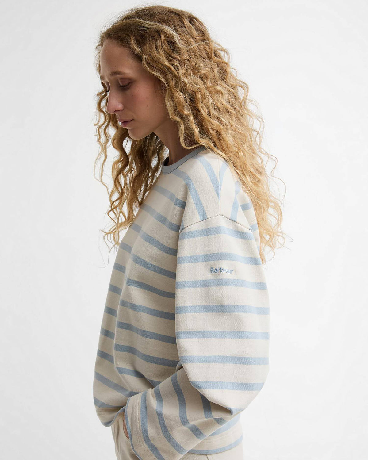 Barbour Fawley Striped Sweatshirt
