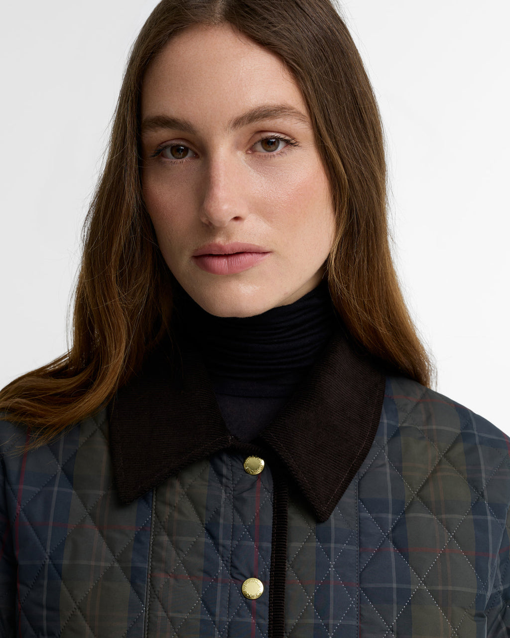 Barbour Ainsdale Checked Quilted Jacket