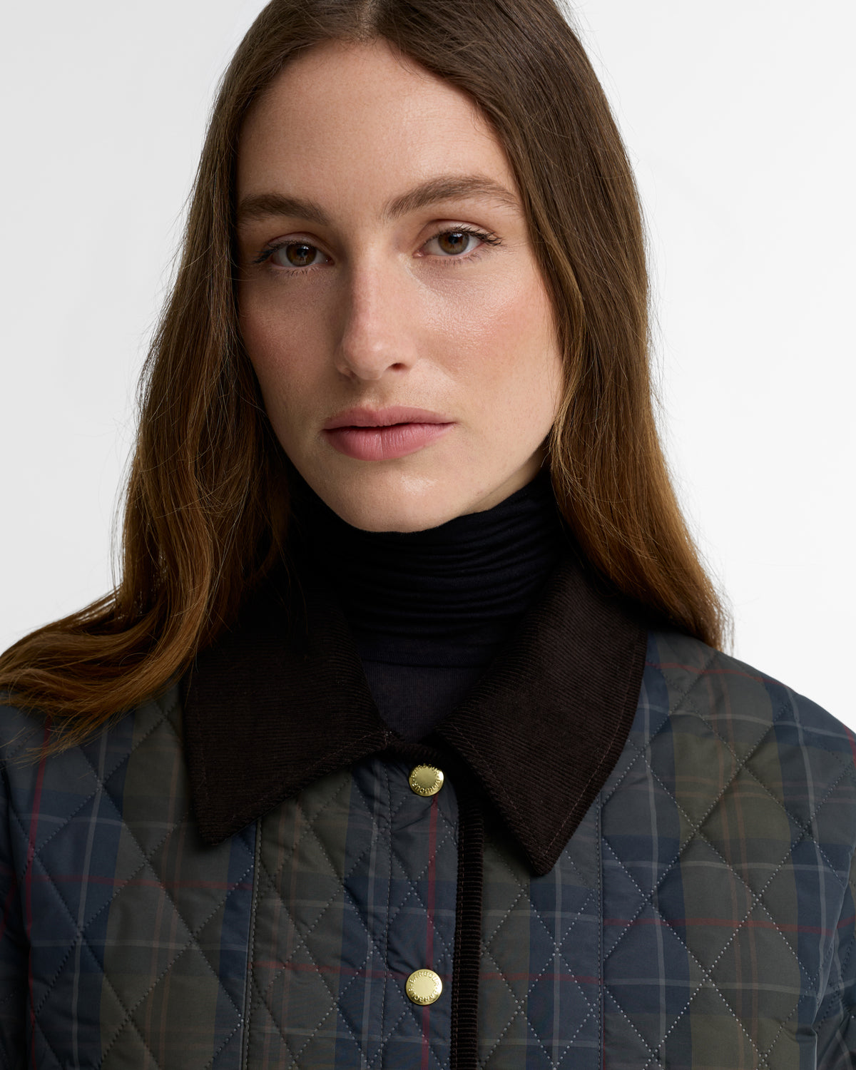 Barbour Ainsdale Checked Quilted Jacket