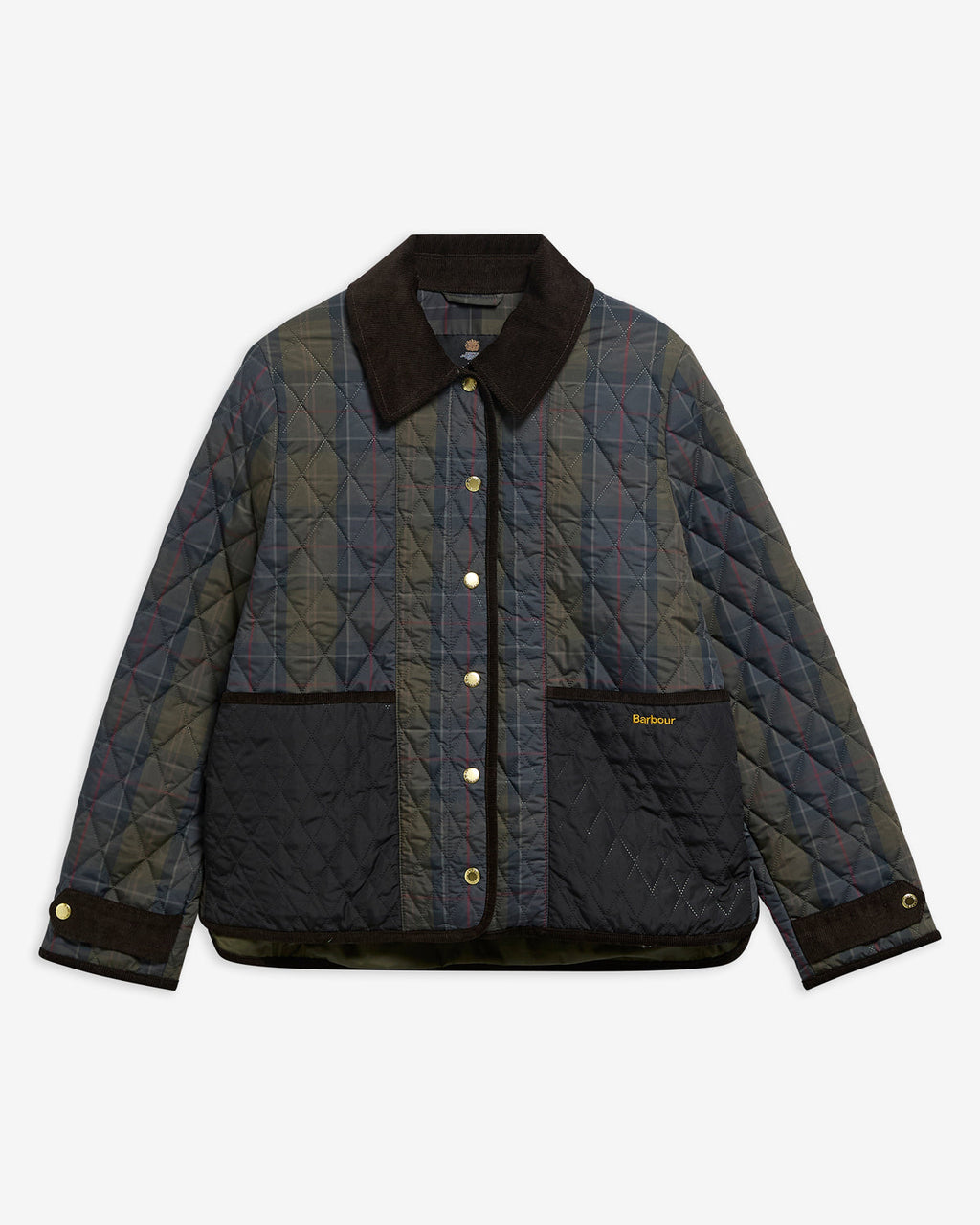 Barbour Ainsdale Checked Quilted Jacket