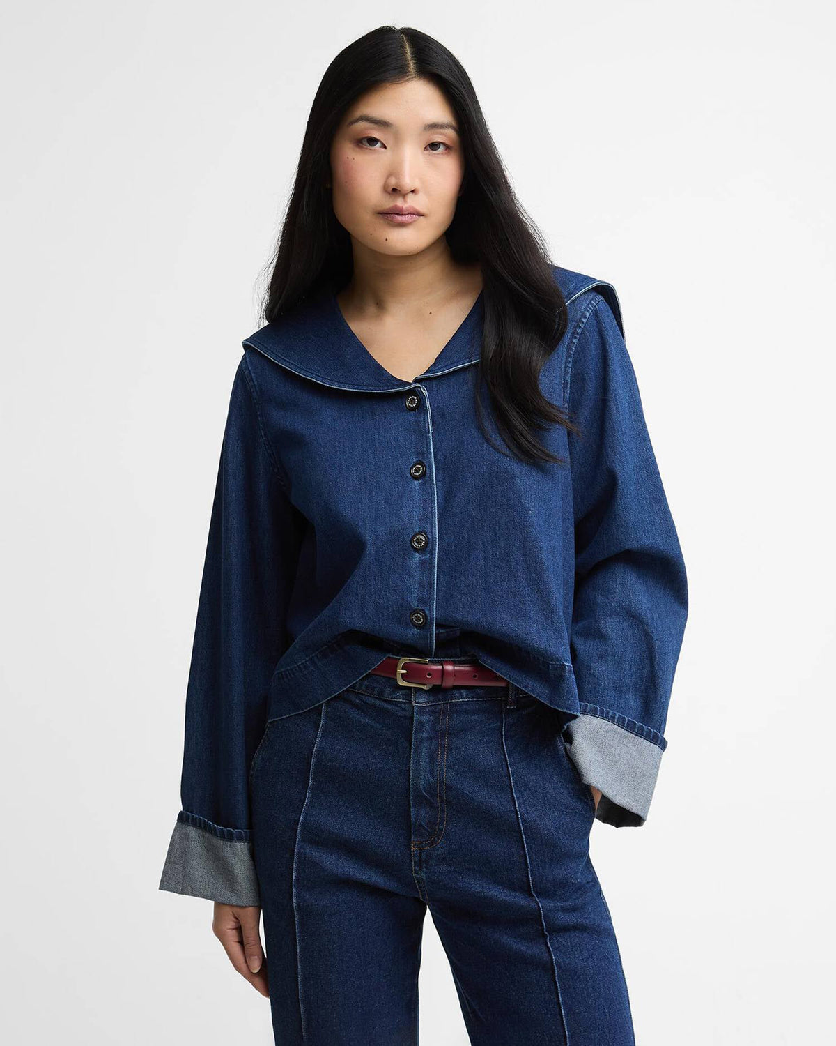 Barbour Dartmoor Denim Boxy Shirt