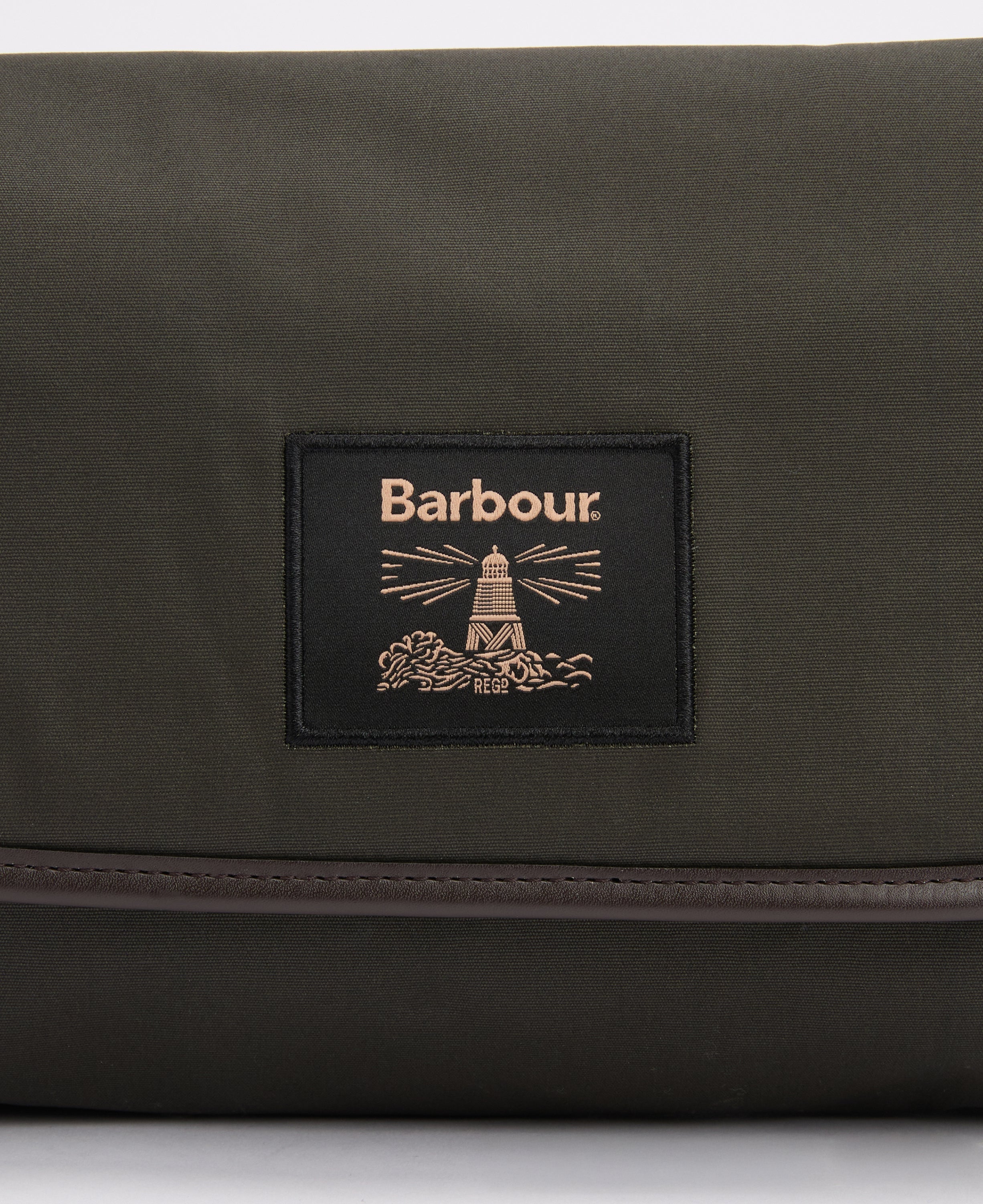 Barbour Wax Hanging Washbag