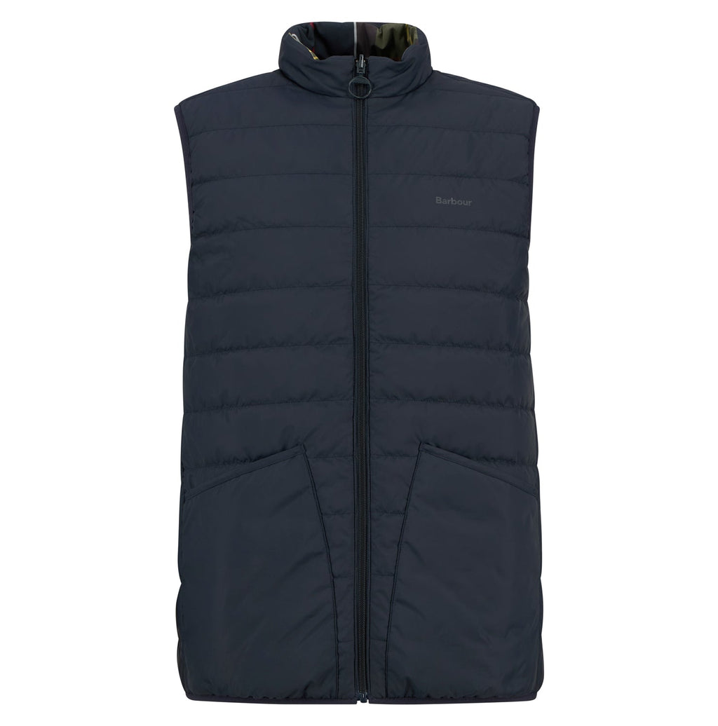 Barbour Reversible Tartan Puffer Gilet