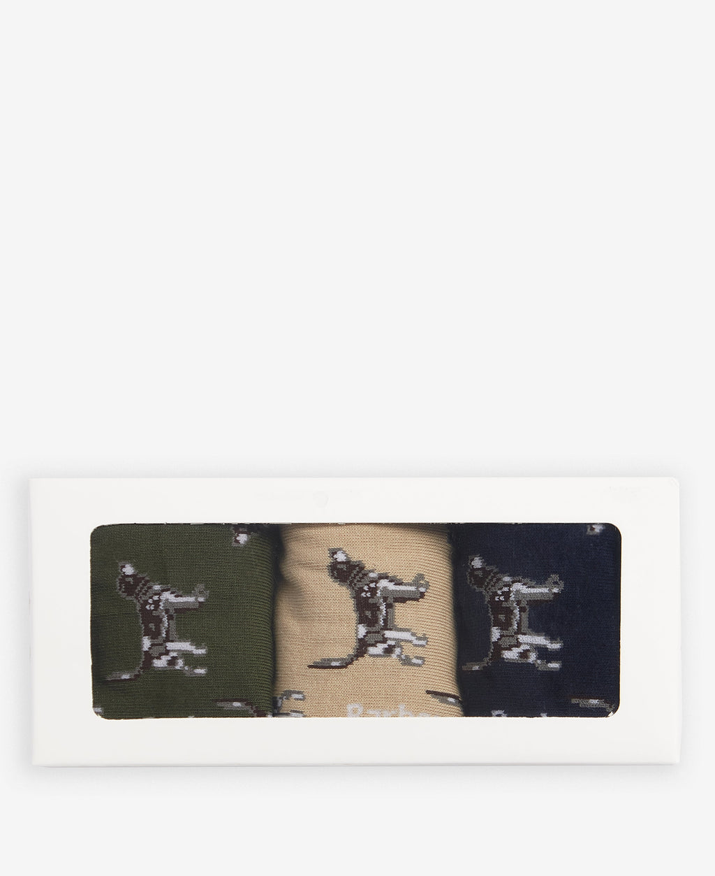 Barbour Pointer Dog Socks Gift Box
