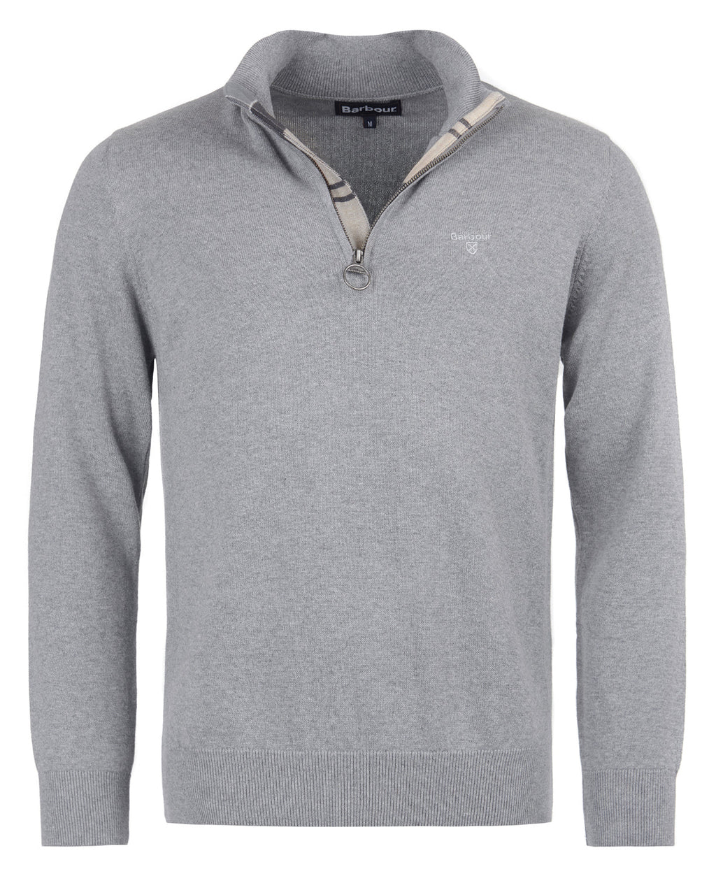 Barbour Cotton Half Zip Knitted Jumper