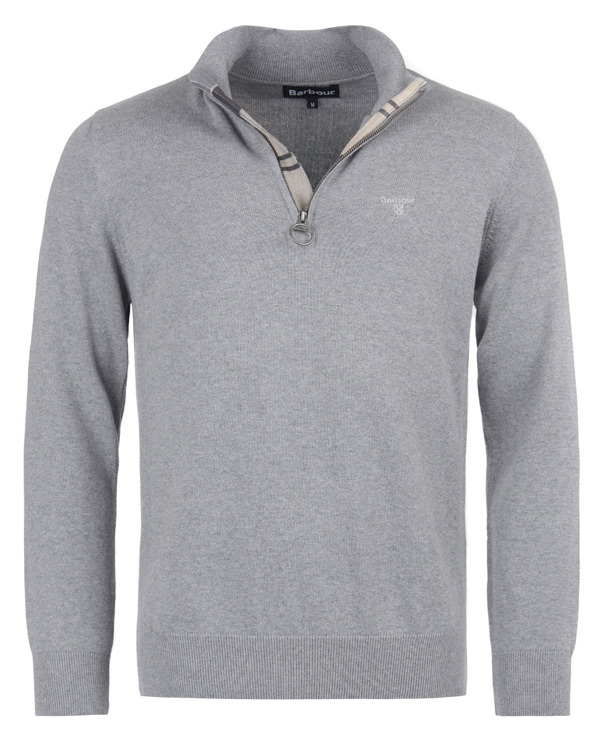 Barbour Cotton Half Zip Knitted Jumper