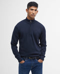 Barbour Cotton Half Zip Knitted Jumper