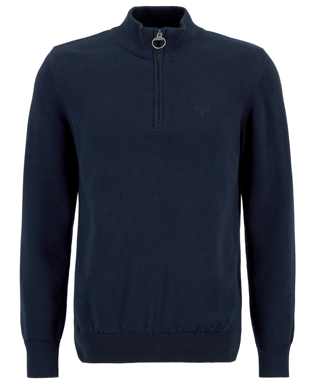 Barbour Cotton Half Zip Knitted Jumper