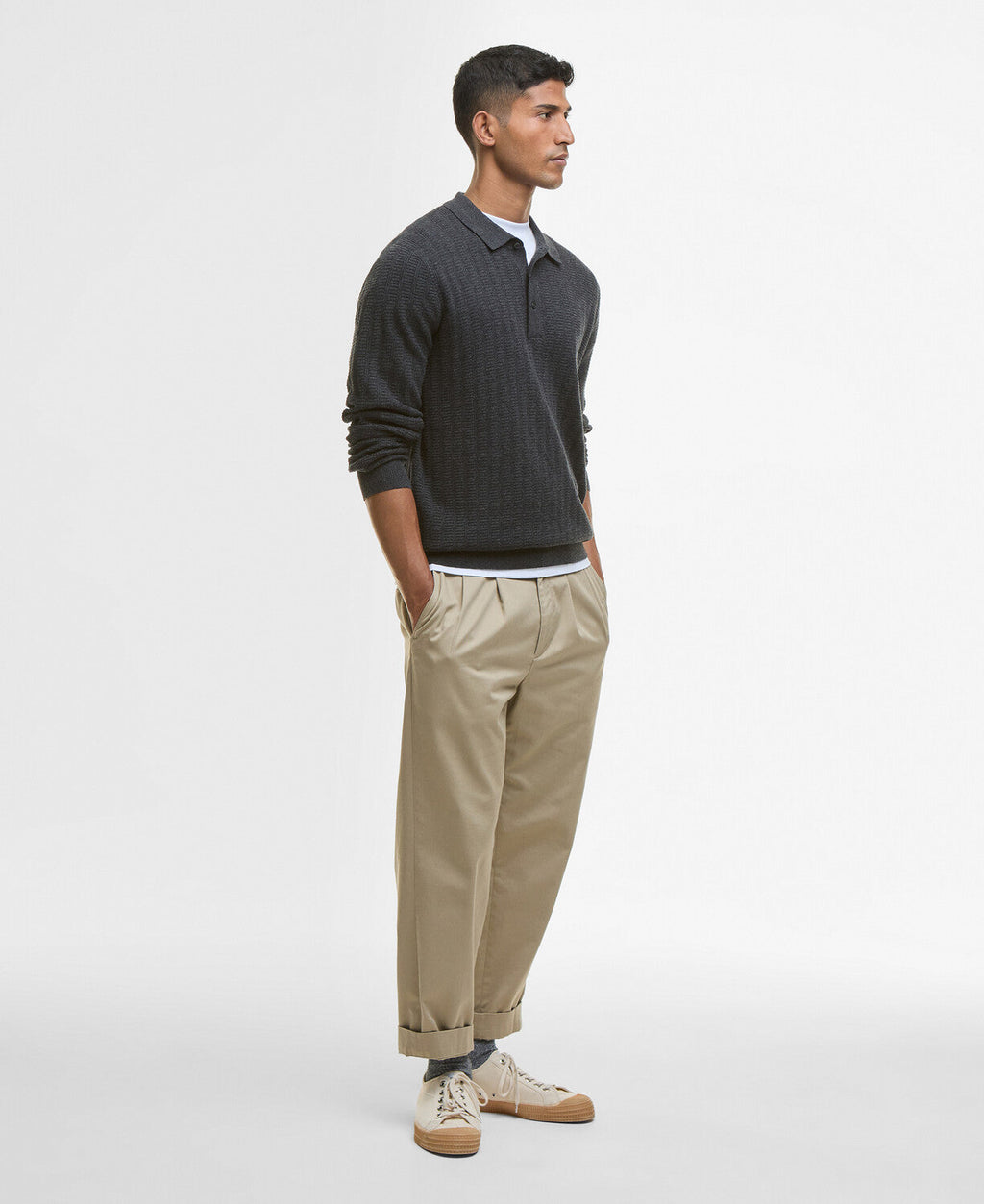 Barbour Smeaton Knitted Polo
