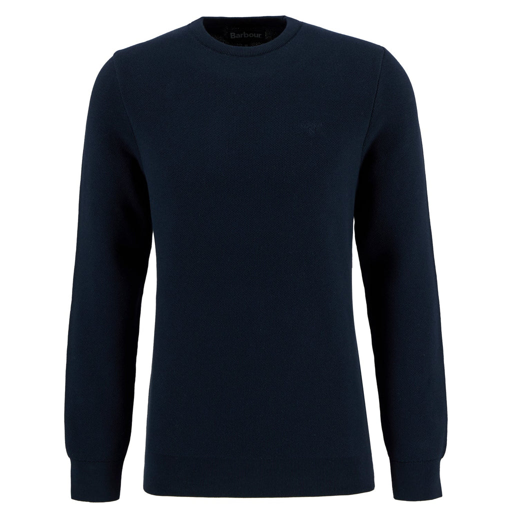 Barbour Essential Honeycomb Crew Neck Sweater