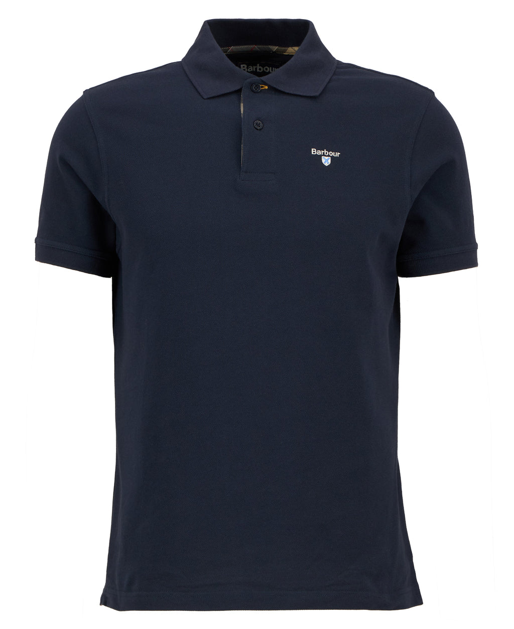 Barbour Tartan Pique Tailored Polo Shirt