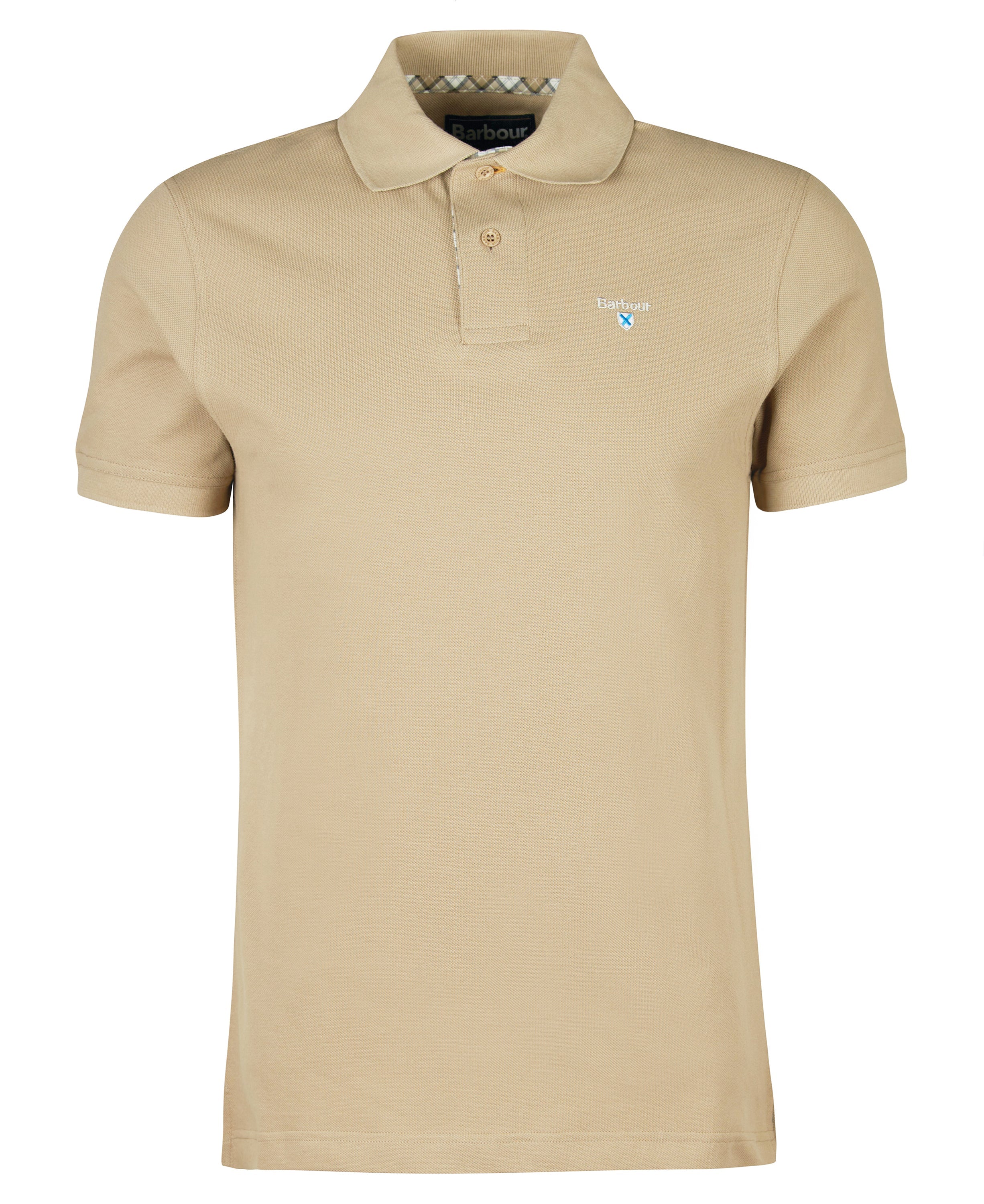 Barbour Tartan Pique Polo Shirt