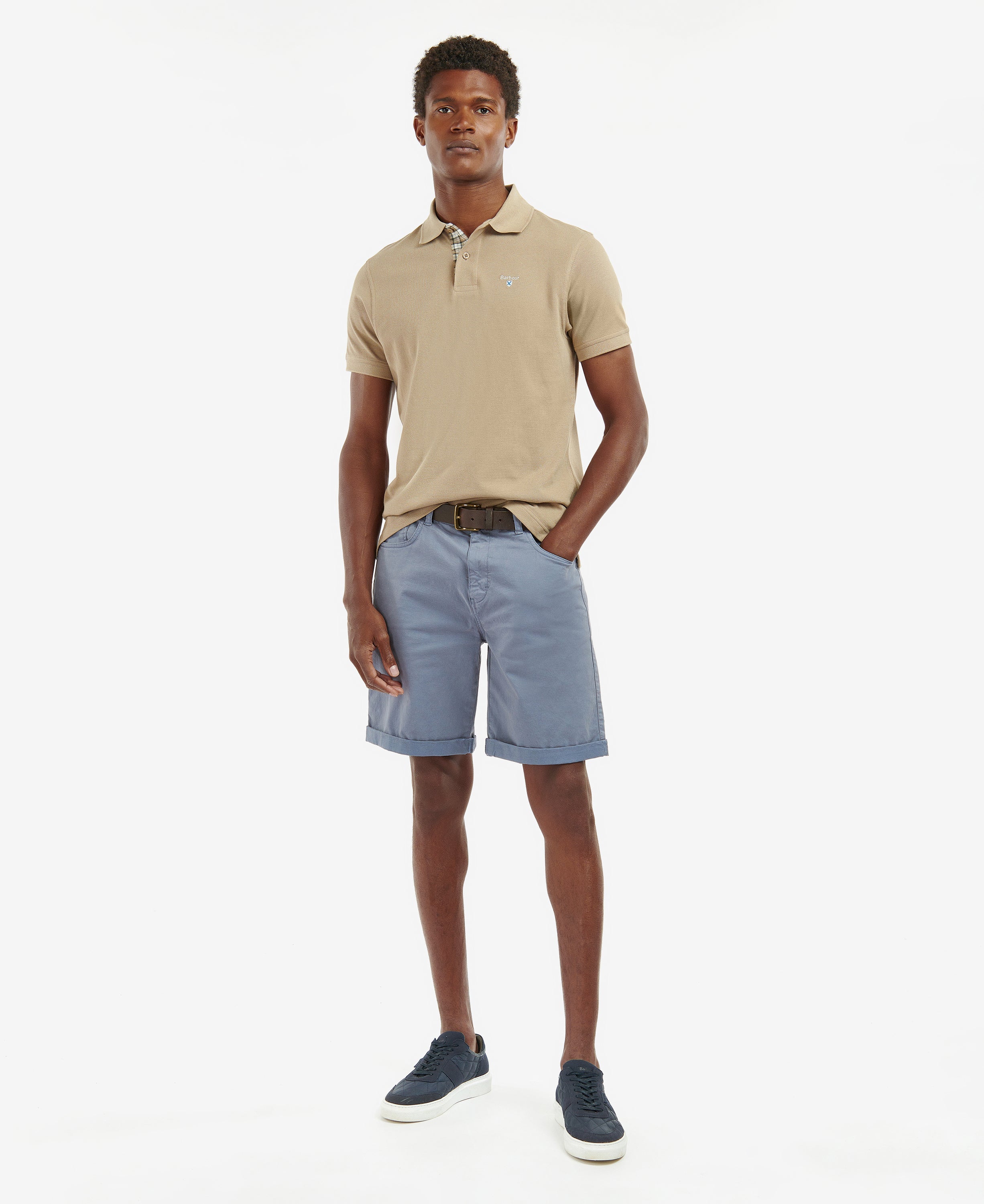 Barbour Tartan Pique Polo Shirt