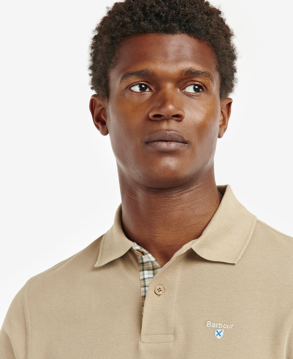 Barbour Tartan Pique Polo Shirt