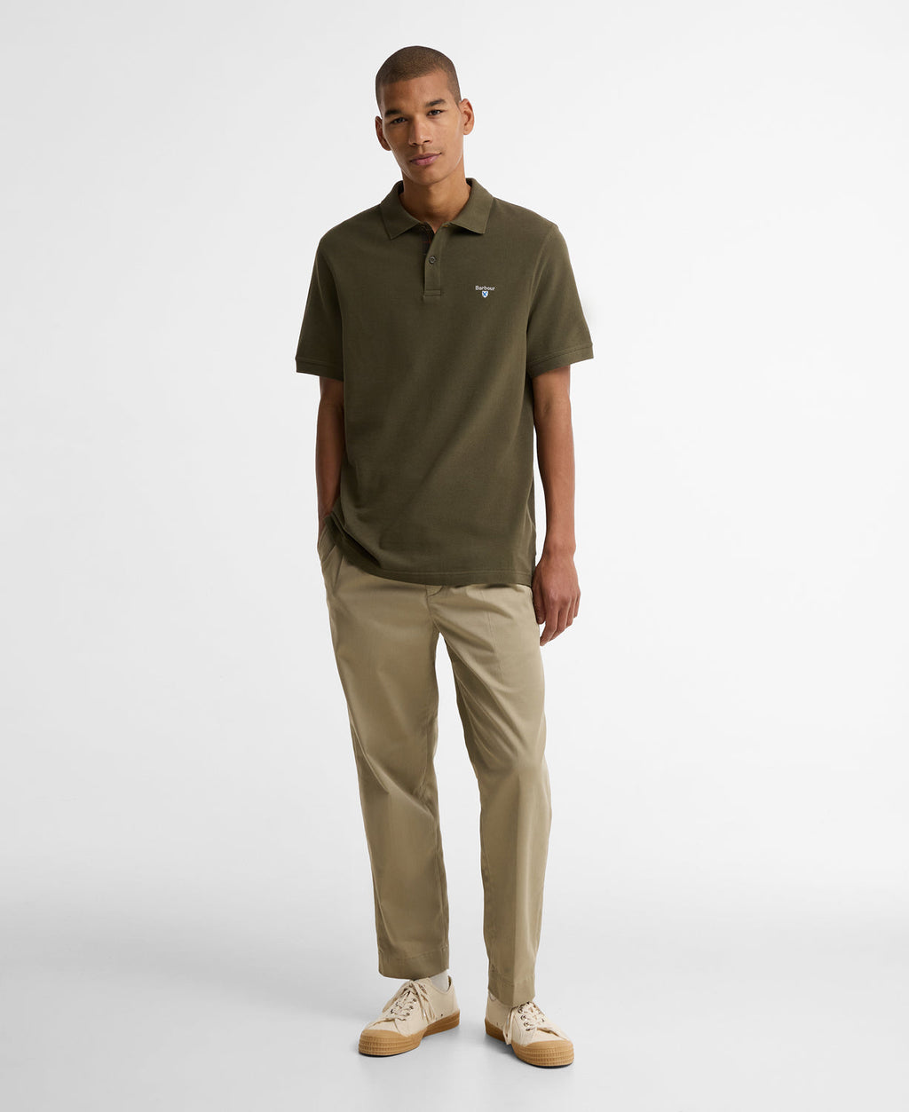 Barbour Tartan Pique Polo Shirt
