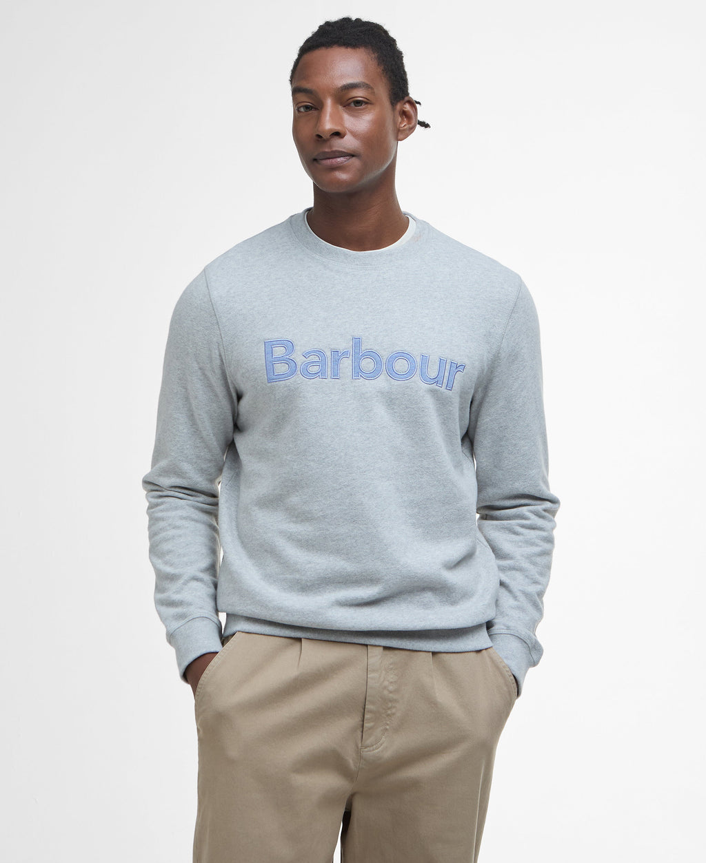 Barbour Pique Applique Crew Sweatshirt
