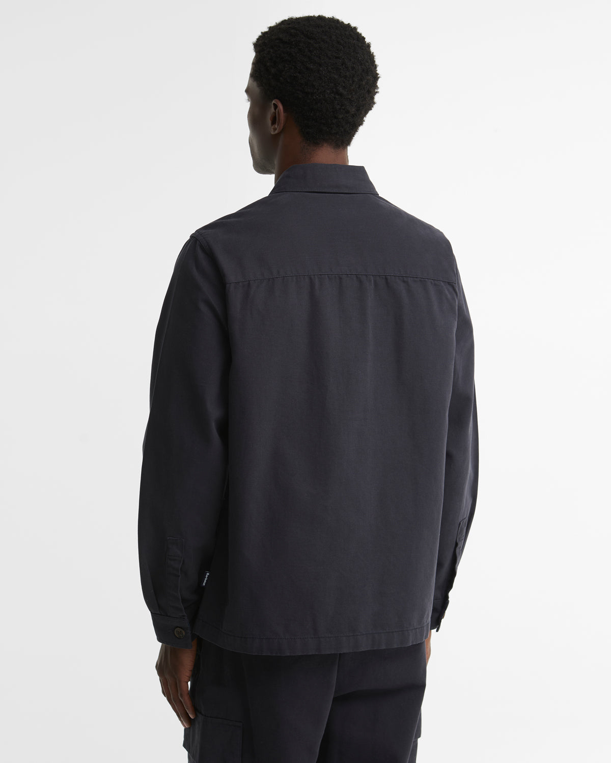 Barbour Tartan Trimmed Washed Overshirt