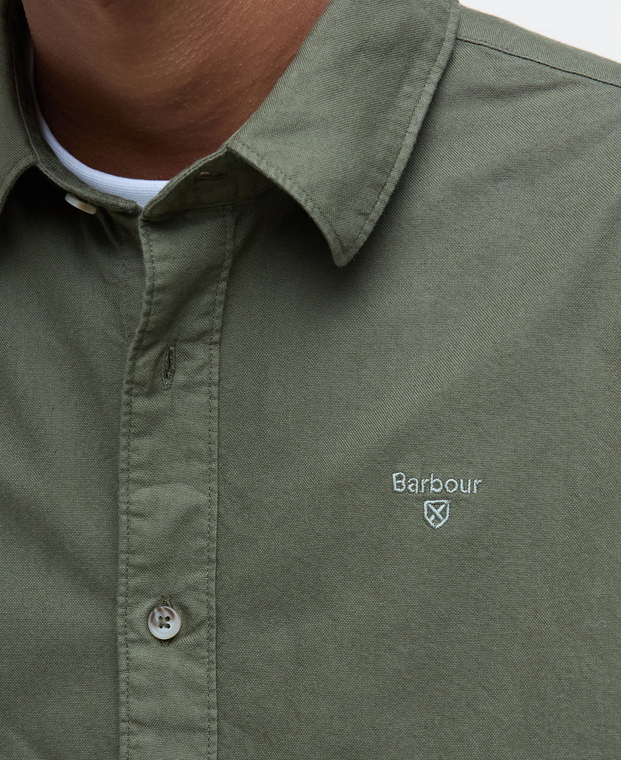 Barbour Garment Dyed Oxtown Relaxed Fit Shirt