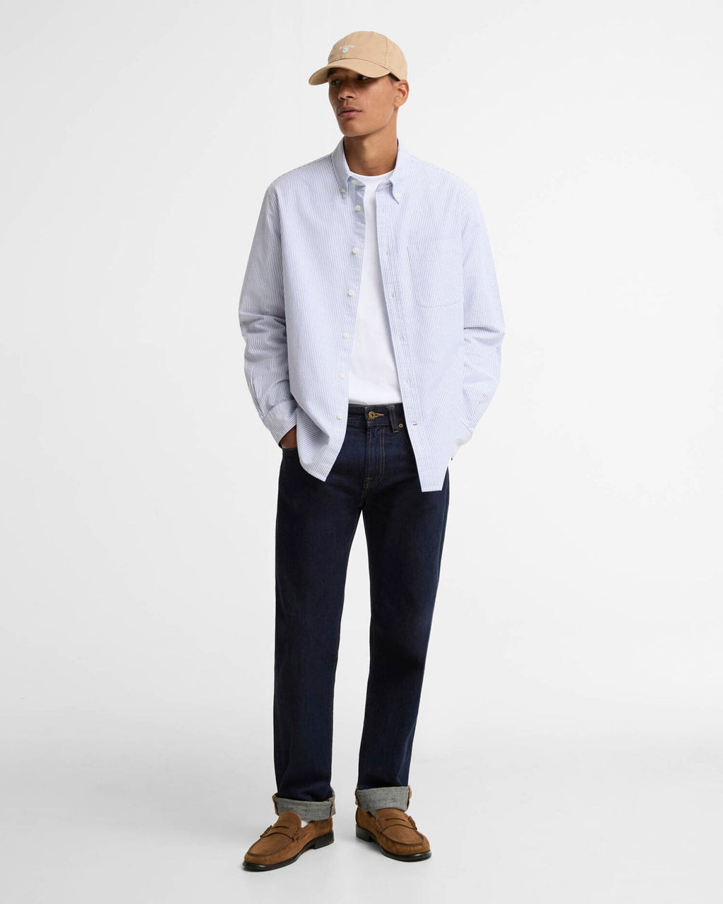 Barbour Striped Authentic-Fit Long-Sleeved Shirt