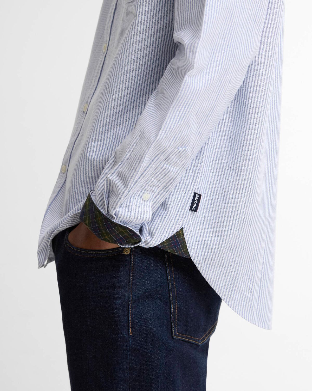 Barbour Striped Authentic-Fit Long-Sleeved Shirt