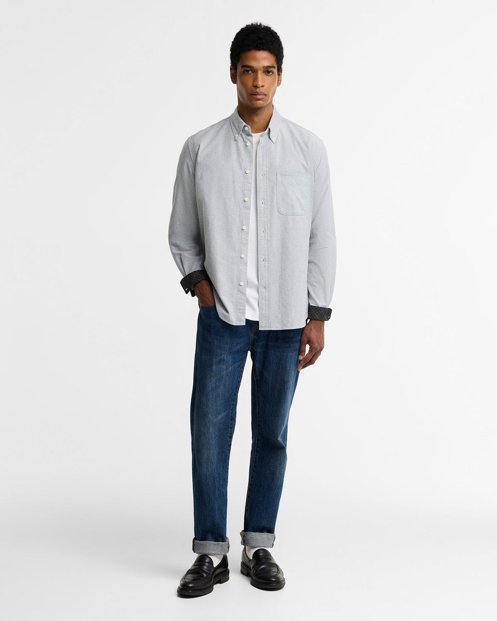 Barbour Striped Authentic-Fit Long-Sleeved Shirt