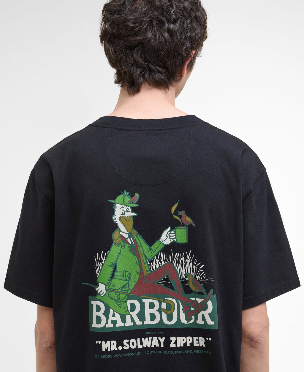 Barbour Campbell OS Graphic T-Shirt
