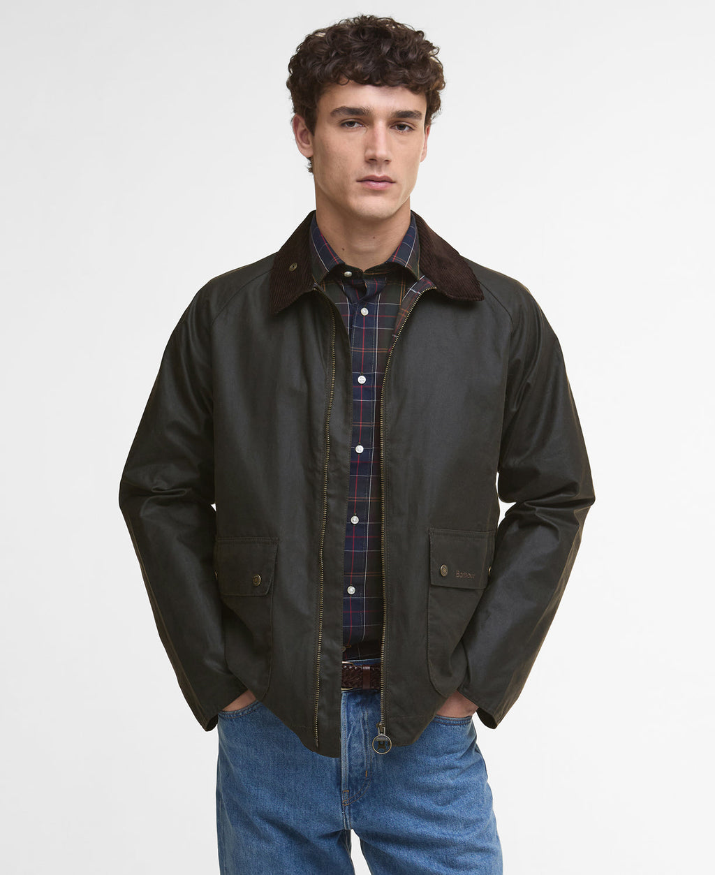 Barbour Short Bedale Wax Jacket