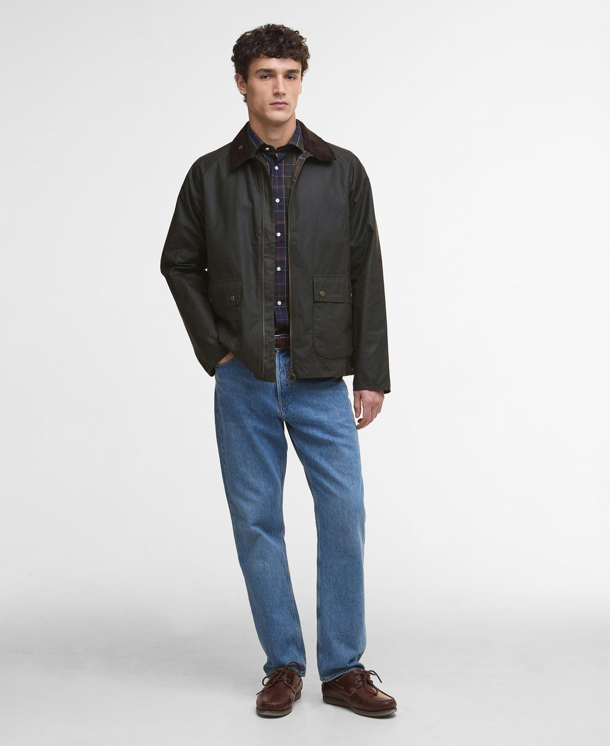 Barbour Short Bedale Wax Jacket