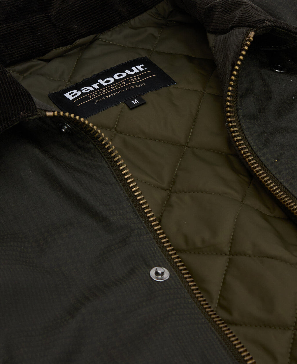 Barbour Modern Beaufort Check Wax Jacket